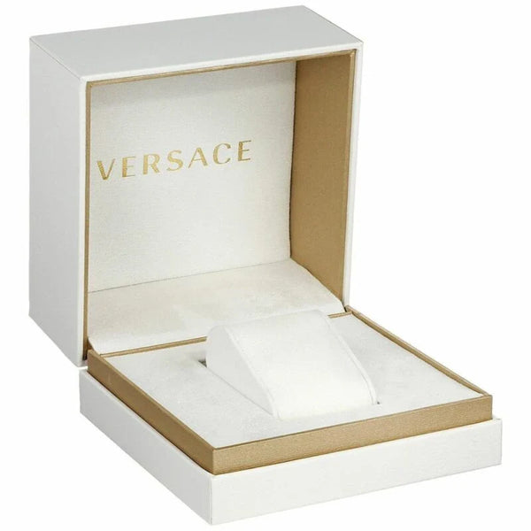 Versace Grace Quartz Green Dial Silver Steel Strap Watch For Women - VEVH00920 Buy Now By Versace