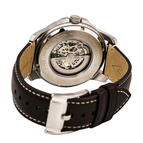 Fossil Grant Chronograph Cream Dial Brown Leather Strap Watch for Men - ME3122 Buy Now By Fossil