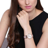 Michael Kors Parker Pink Dial Two Tone Steel Strap Watch for Women - MK6110 Buy Now By Michael Kors