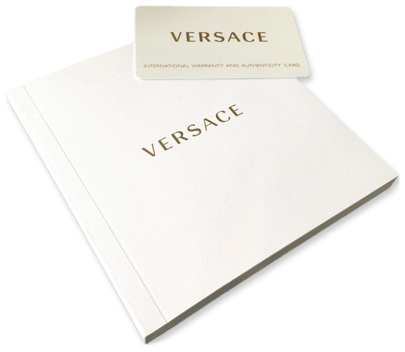 Versace V-Circle Quartz Mother of Pearl Dial Brown Leather Strap Watch for Women - VBP03017 Buy Now By Versace
