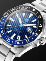 Shop Tag Heuer Aquaracer Blue Dial Watch for Men - WAY201T.BA0927 in USA