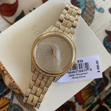 Michael Kors Lauryn Crystals Gold Dial Gold Steel Strap Watch For Women - MK3930 Buy Now By Michael Kors