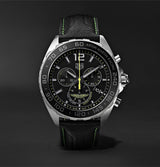 Tag Heuer Formula 1 Aston Martin Black Dial Black Leather Strap Watch for Men - CAZ101P.FC8245 Buy Now By Tag Heuer