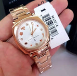 Marc Jacobs Mandy White Dial Rose Gold Steel Strap Watch for Women - MJ3574 Buy Now By Marc Jacobs