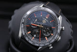 Tag Heuer Carrera Year of The Rabbit Automatic Chronograph Black Dial Black Leather Strap Watch for Men - CBN2A1L.FC6521 Buy Now By Tag Heuer