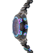 Versace Icon Active Chronograph Quartz Black Dial Black Steel Strap Watch For Men - VEZ701022 Buy Now By Versace