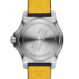 Shop Breitling Avenger Automatic 45 Seawolf Yellow Dial Black Nylon Strap Watch for Men - A17319101I1X1 in USA