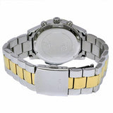 Guess Mini Spectrum Analog Silver Dial Two Tone Steel Strap Watch For Women - W0122L2 Buy Now By Guess