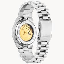 Citizen Tsuyosa Automatic Black Dial Silver Steel Strap Watch For Men - NJ0150-56E Buy Now By Citizen