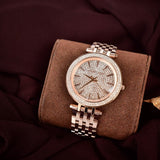 Michael Kors Darci Rose Gold Dial Rose Gold Steel Strap Watch for Women - MK3439 Buy Now By Michael Kors