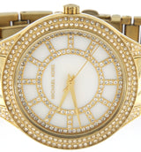 Michael Kors Kerry Mother of Pearl Dial Gold Steel Strap Watch for Women - MK3312 Buy Now By Michael Kors