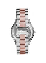 Michael Kors Slim Runway White Dial Two Tone Watch for Women - MK3204B Buy Now By Michael Kors
