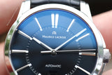 Maurice Lacroix Pontos Date Automatic Black Dial Black Leather Strap Watch For Men - PT6148-SS001-330 Buy Now By Maurice Lacroix