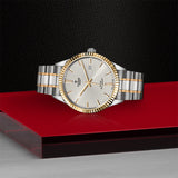Tudor Style Automatic Silver Dial Two Tone Steel Strap Watch for Men - M12713-0003 Buy Now By Tudor