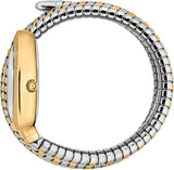 Just Cavalli Cosenza Silver Dial Two Tone Steel Strap Watch for Women - JC1L232M0055