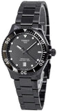 Tissot Seastar 1000 Quartz Black Dial Black Steel Strap Watch for Men - T120.410.33.051.00