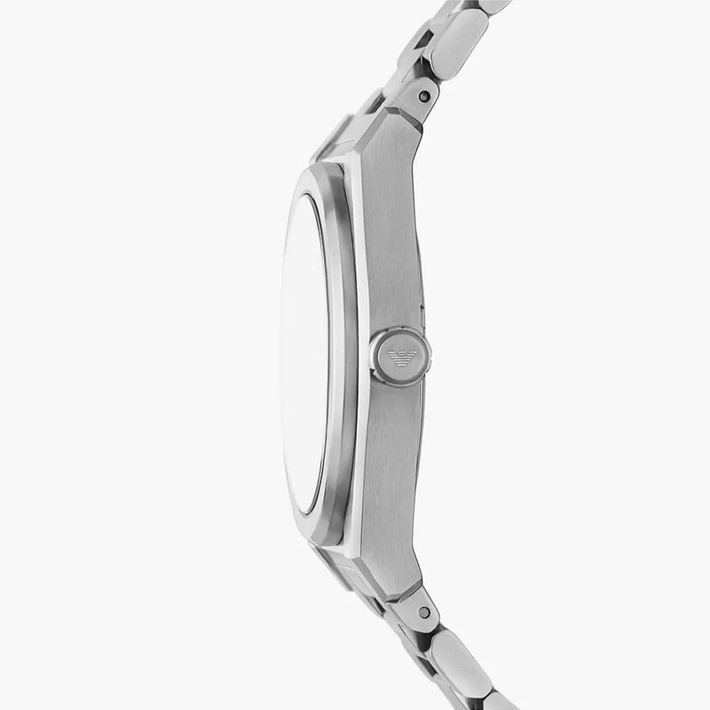 Emporio Armani Frederico Analog Green Dial Silver Steel Strap Watch for Men - AR11621 Buy Now By Emporio Armani