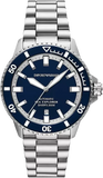 Emporio Armani Sea Explorer Blue Dial Silver Steel Strap Watch for Men - AR60087