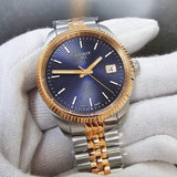 Tissot Ballade Quartz Blue Dial Two Tone Steel Strap Watch for Women - T156.210.22.041.00
