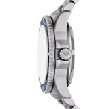 Emporio Armani Sea Explorer Blue Dial Silver Steel Strap Watch for Men - AR60090