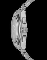 Emporio Armani Federico Chronograph Green Dial Silver Steel Strap Watch for Men - AR11640 Buy Now By Emporio Armani