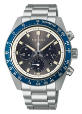 Seiko Prospex Speedtimer Solar Chronograph Grey Dial Silver Steel Strap Watch for Men - SSC939 Buy Now By Seiko