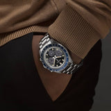 Seiko Prospex Speedtimer Solar Chronograph Grey Dial Silver Steel Strap Watch for Men - SSC939 Buy Now By Seiko