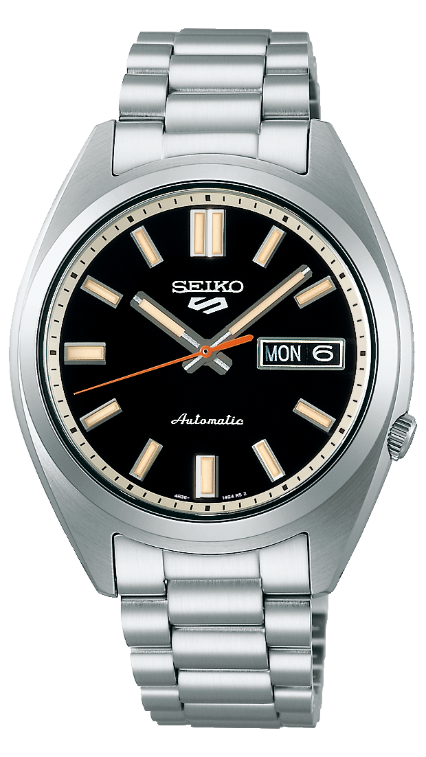 Seiko 5 Sports SNXS Series Automatic Black Dial Silver Steel Strap Watch for Men - SRPK89K1 Buy Now By Seiko