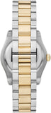 Emporio Armani Federica Mother of Pearl Dial Two Tone Steel Strap Watch for Women - AR11559