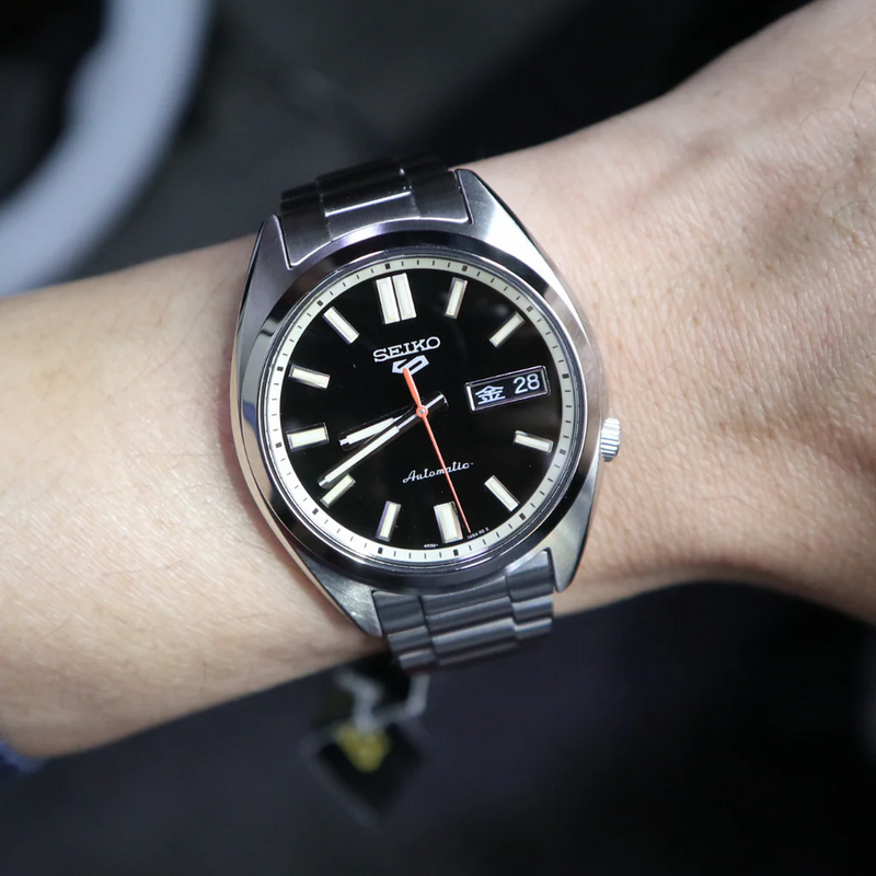 Seiko 5 Sports SNXS Series Automatic Black Dial Silver Steel Strap Watch for Men - SRPK89K1 Buy Now By Seiko
