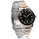 Tissot Seastar 1000 Quartz Black Dial Two Tone Steel Strap Watch for Men - T120.410.22.051.01