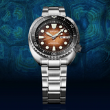 Seiko Prospex US Special Edition King Turtle Automatic Brown Dial Silver Steel Strap Watch for Men - SRPH55 Buy Now By Seiko