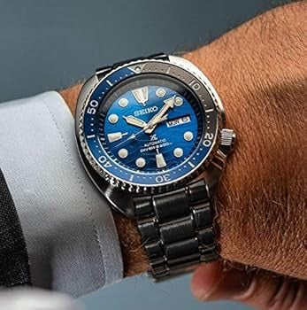 Seiko Prospex Save The Ocean Diver's Automatic Blue Dial Silver Steel Strap Watch for Men - SRPD21J1 Buy Now By Seiko