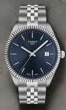 Tissot Ballade Quartz Blue Dial Silver Steel Strap Watch for Men - T156.410.11.041.00