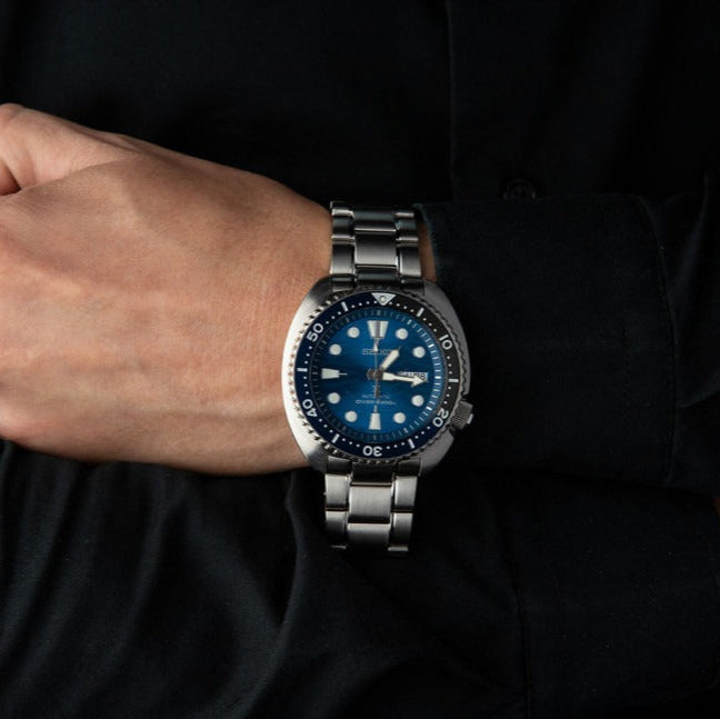 Seiko Prospex Save The Ocean Diver's Automatic Blue Dial Silver Steel Strap Watch for Men - SRPD21J1 Buy Now By Seiko