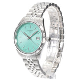 Tissot Ballade Quartz Green Dial Silver Steel Strap Watch for Women - T156.210.11.091.00