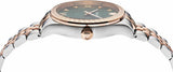 Versace Hellenyium Quartz Green Dial Two Tone Steel Strap Watch for Women - VE2S00422