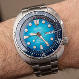 Seiko Prospex US Special Edition Automatic Blue Dial Silver Steel Strap Watch for Men - SRPH59 Buy Now By Seiko