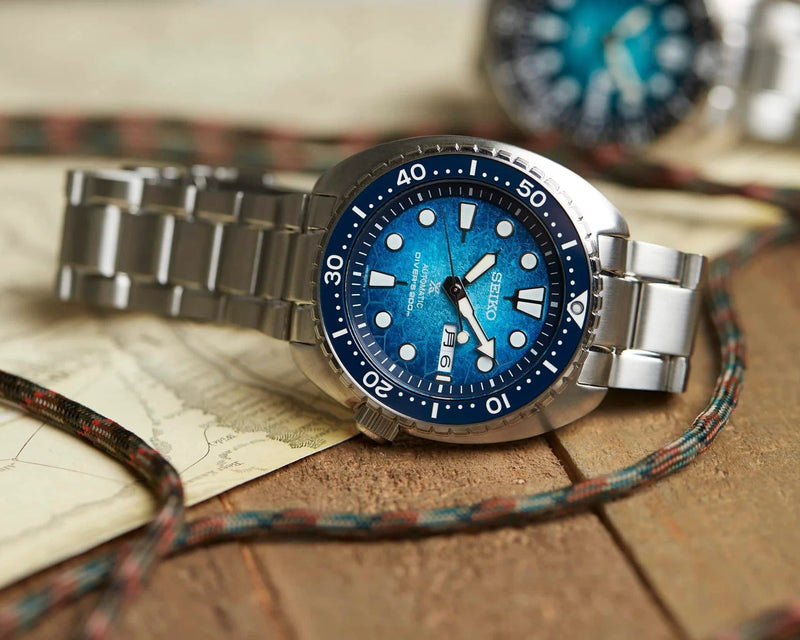 Seiko Prospex US Special Edition Automatic Blue Dial Silver Steel Strap Watch for Men - SRPH59 Buy Now By Seiko