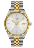 Tissot Ballade Quartz Silver Dial Two Tone Steel Strap Watch for Men - T156.410.22.031.00