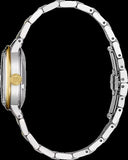 Seiko Presage Cocktail Time Automatic Diamonds White Dial Two Tone Steel Strap Watch for Women - SRE010J1