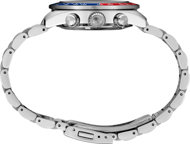 Seiko Prospex Solar Chronograph 1969 Re-interpretation Orange Dial Silver Steel Strap Watch for Men - SSC947 Buy Now By Seiko