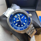 Seiko Prospex Save The Ocean Diver's Automatic Blue Dial Silver Steel Strap Watch for Men - SRPD21J1 Buy Now By Seiko