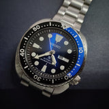 Seiko Prospex Deep Blue Batman Turtle Diver's Automatic Blue Dial Silver Steel Strap Watch for Men - SRPC25J1 Buy Now By Seiko