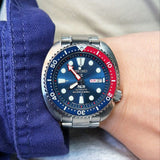 Seiko Prospex PADI Special Edition Automatic Blue Dial Silver Steel Strap Watch for Men - SRPE99 Buy Now By Seiko