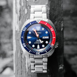 Seiko Prospex PADI Special Edition Automatic Blue Dial Silver Steel Strap Watch for Men - SRPE99 Buy Now By Seiko