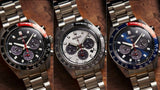 Seiko Prospex Speedtimer Solar Chronograph Blue Dial Silver Steel Strap Watch for Men - SSC913 Buy Now By Seiko
