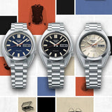 Seiko 5 Sports SNXS Series Automatic Black Dial Silver Steel Strap Watch for Men - SRPK89K1 Buy Now By Seiko
