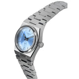Tissot PRX Quartz Ice Blue Dial Silver Steel Strap Watch for Women - T137.010.11.351.00