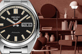 Seiko 5 Sports SNXS Series Automatic Black Dial Silver Steel Strap Watch for Men - SRPK89K1 Buy Now By Seiko